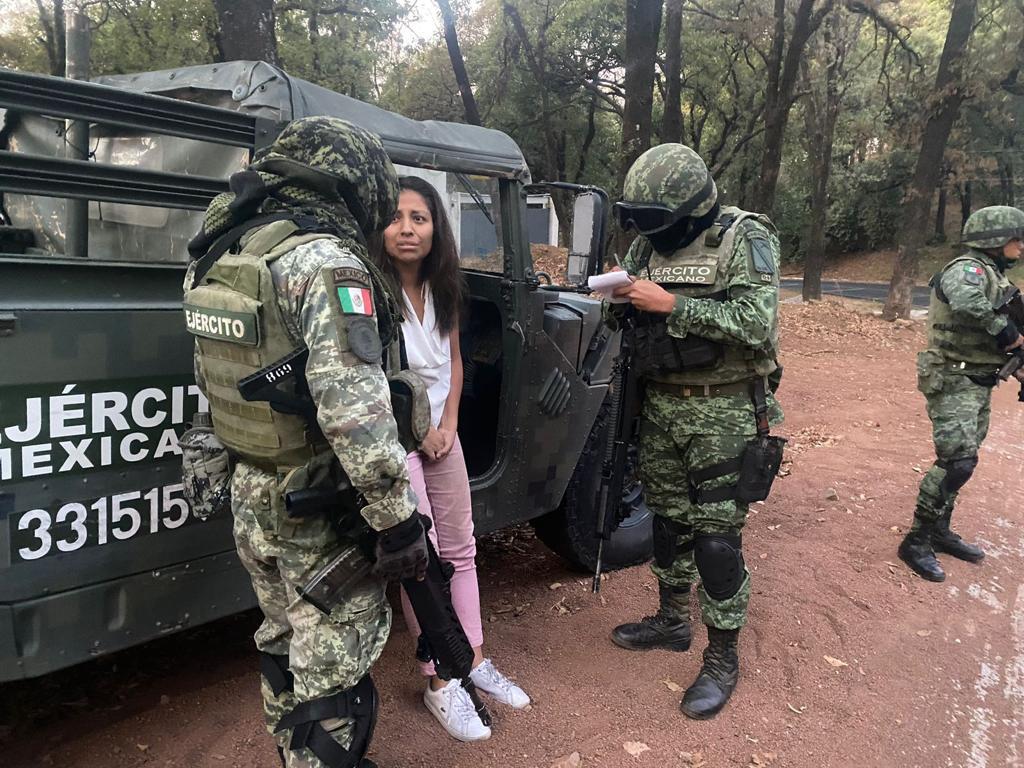 diana peña encontrada sustancias