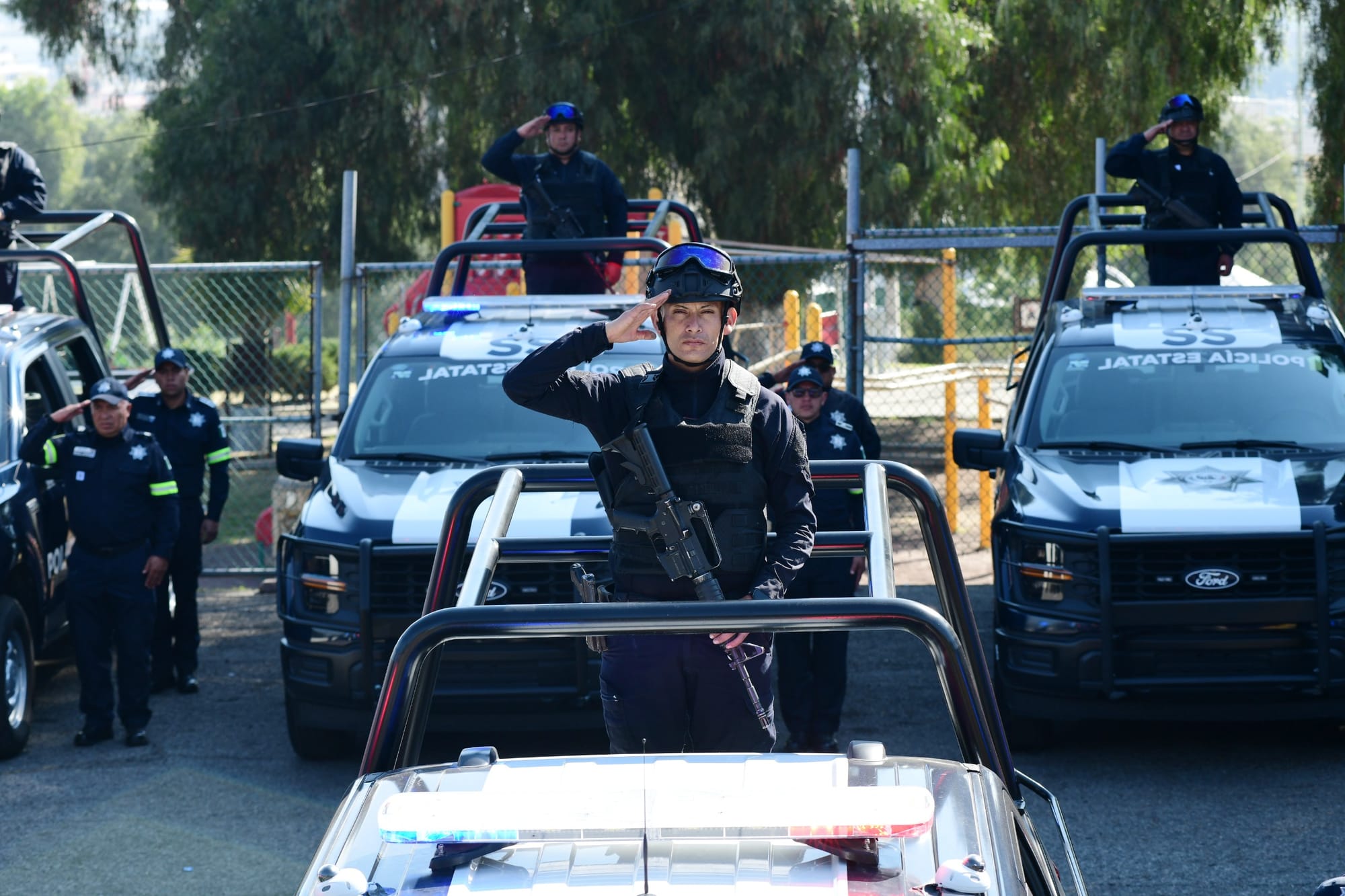 Policías del Edomex.