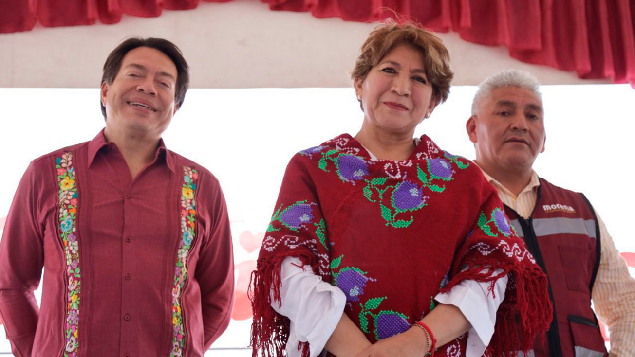 campaña electoral delfina gomez