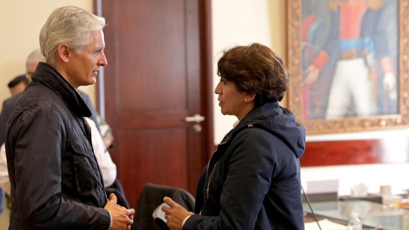 Alfredo del Mazo reconoce el triunfo de Delfina Gómez en Edomex