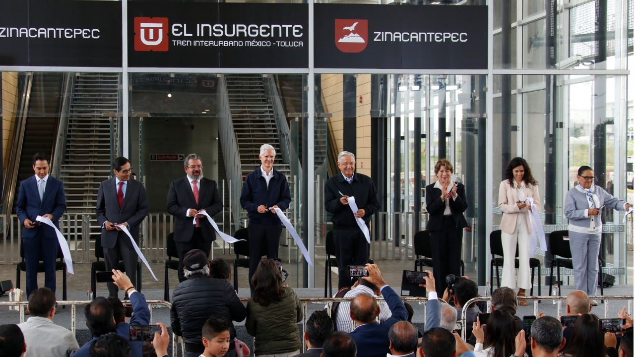 edomex tren toluca mexico amlo inauguracion interurbano