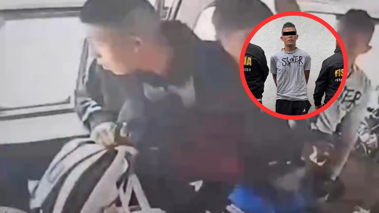 Detienen a asaltante de combi en Naucalpan