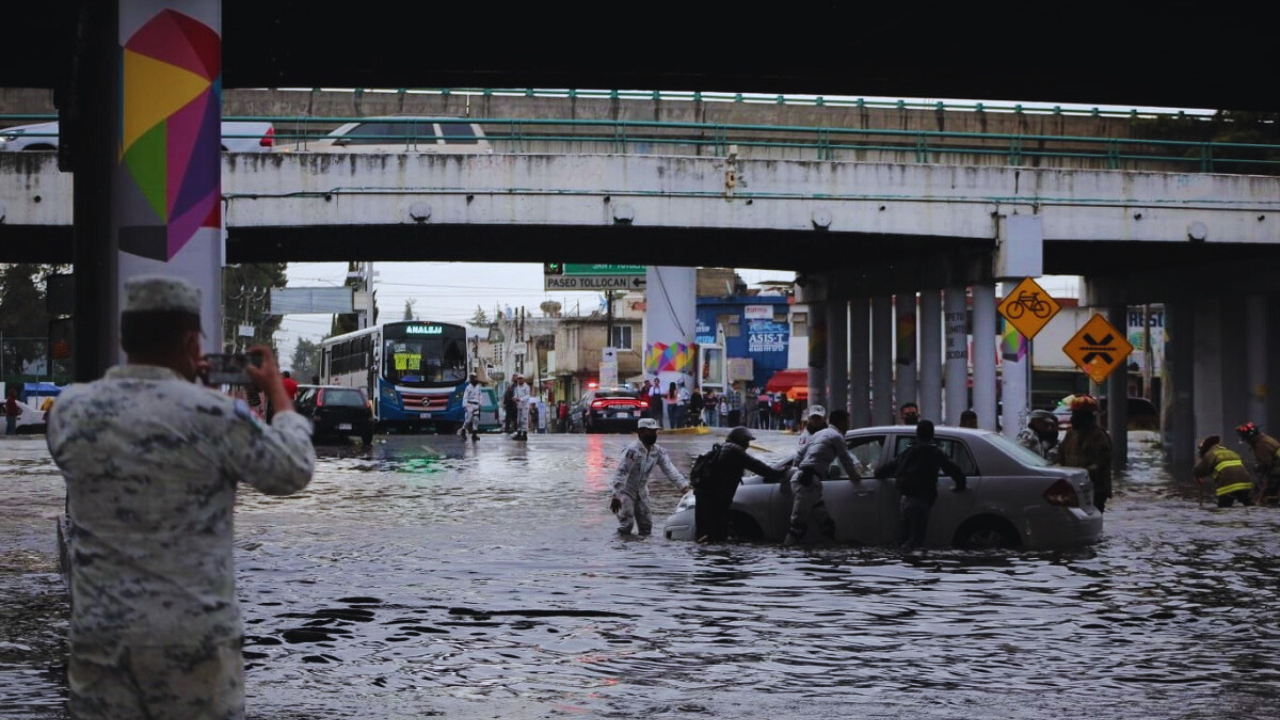 ¿Conoces las 28 zonas de riesgo por inundaciones en Edomex?