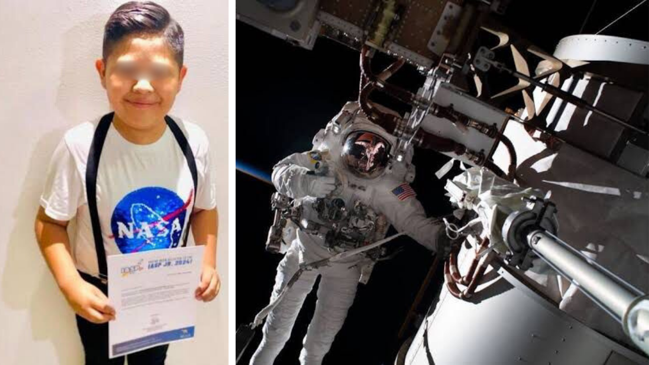 Niño de Cuautitlán Izcalli fue seleccionado para participar en campamento de la NASA