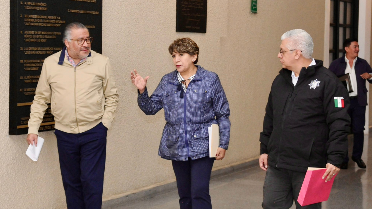 Labor coordinada de todas las autoridades permite un Edomex seguro: Delfina Gómez