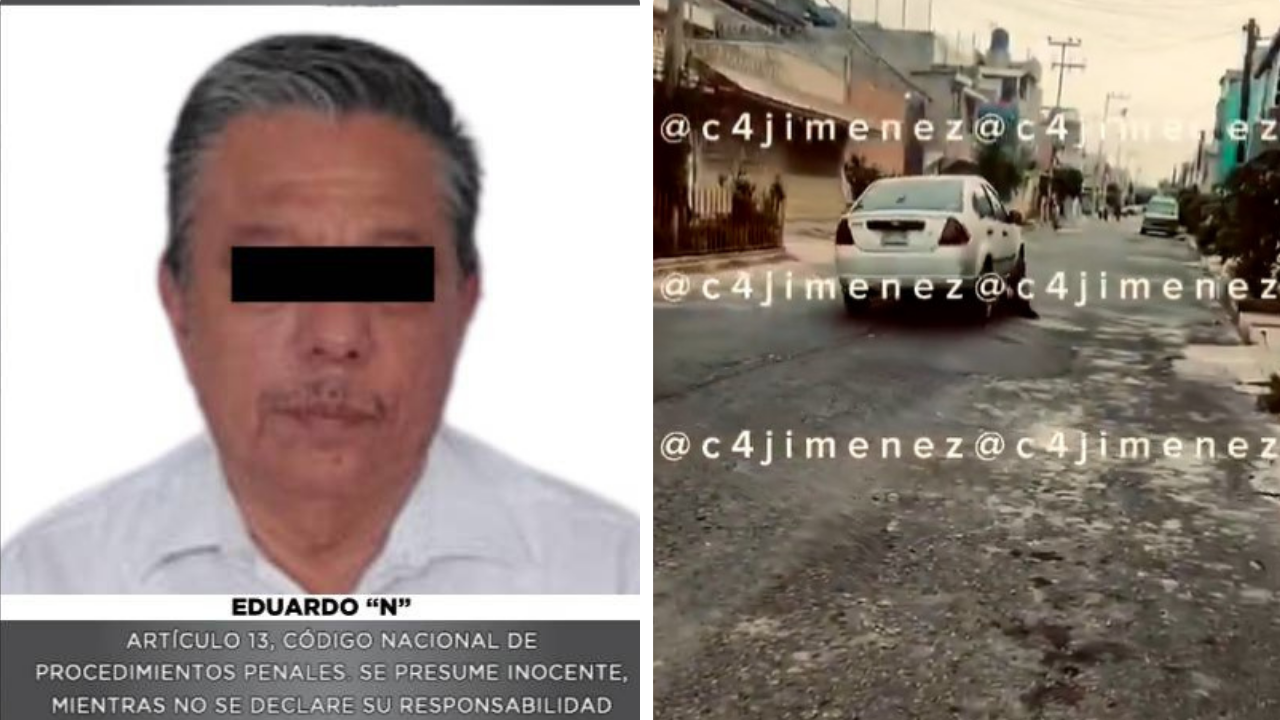 Video |  En Neza, atropelló a una mujer que no quiso salir con él; ya fue detenido