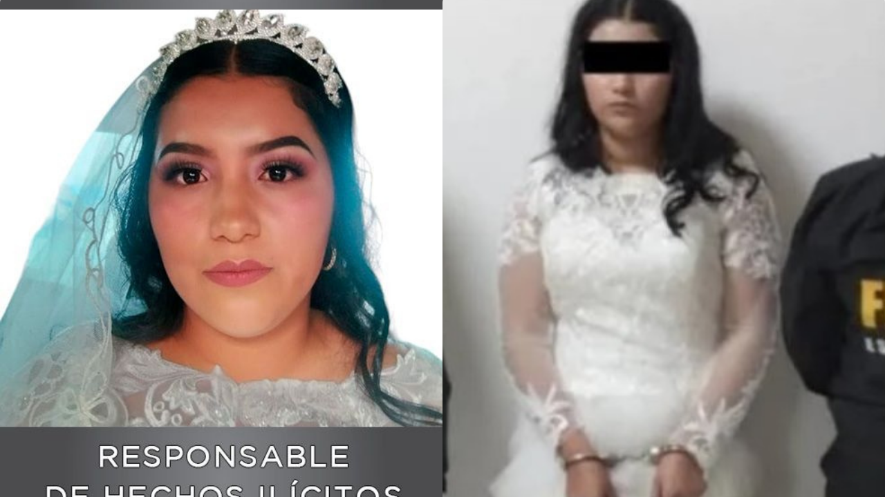 En plena boda, detienen a novia por robo