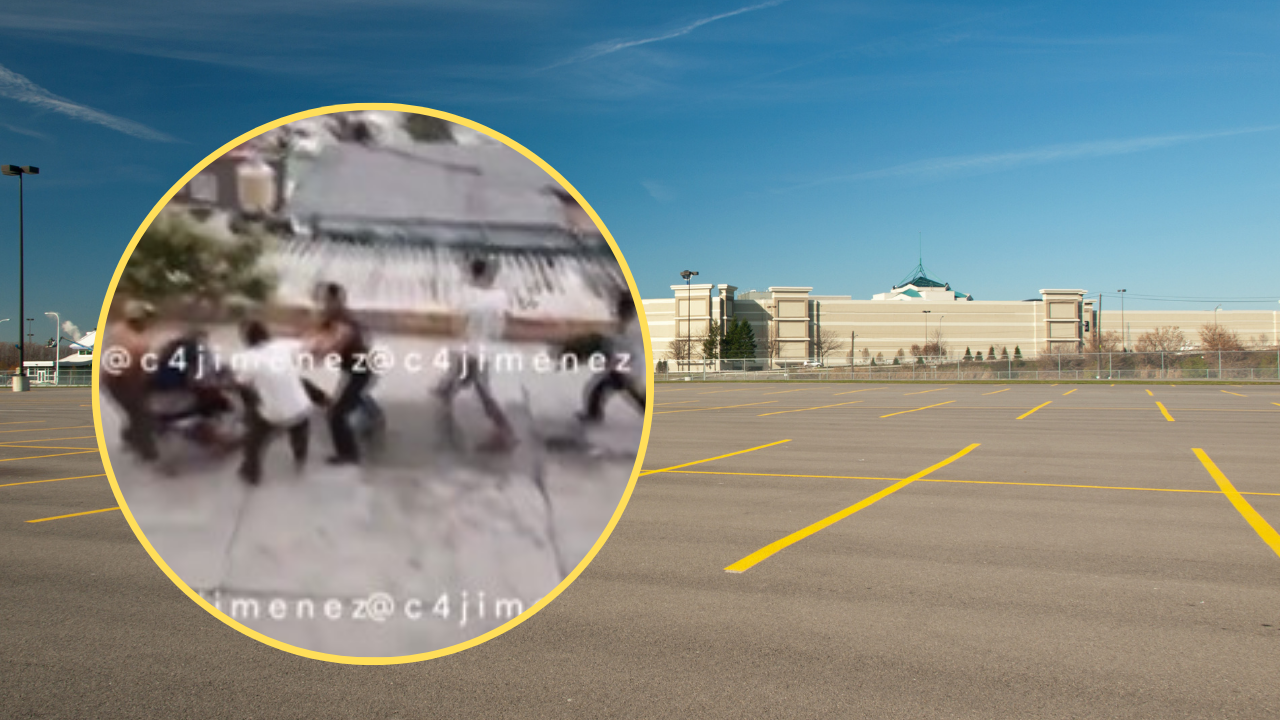 Video | Familia es golpeada por un lugar de estacionamiento en Tlalnepantla