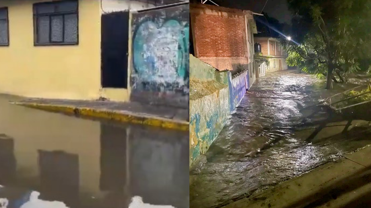 Continúan las inundaciones en varias partes del Edomex