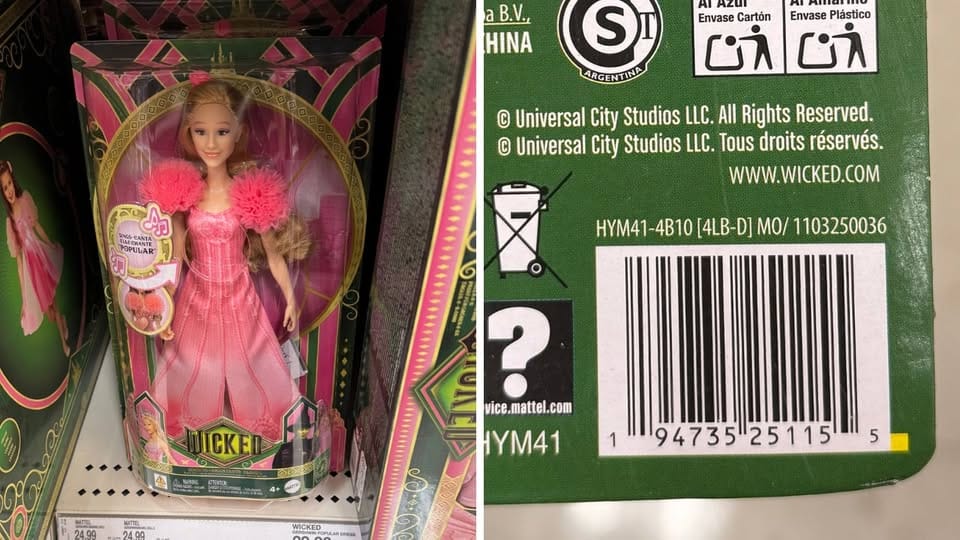 Mattel en problemas: polémica con las muñecas de Wicked