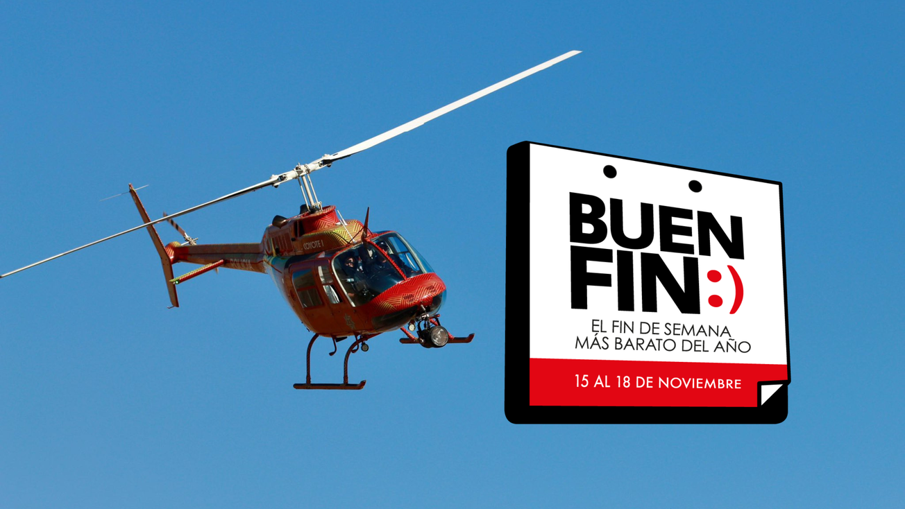 Buen Fin: Protege Gobierno de Edomex a consumidores ¡desde el cielo!