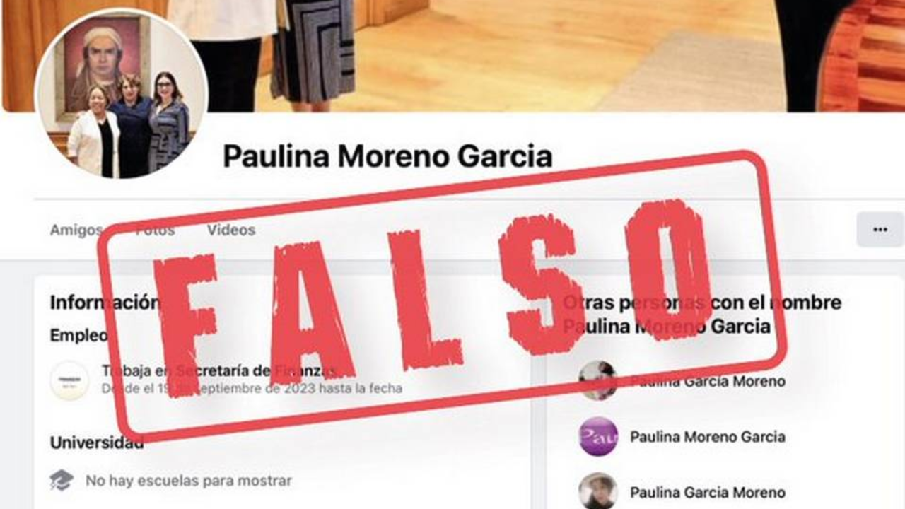 Alerta Secretaría de Finanzas del EdoMex sobre cuenta falsa en redes sociales