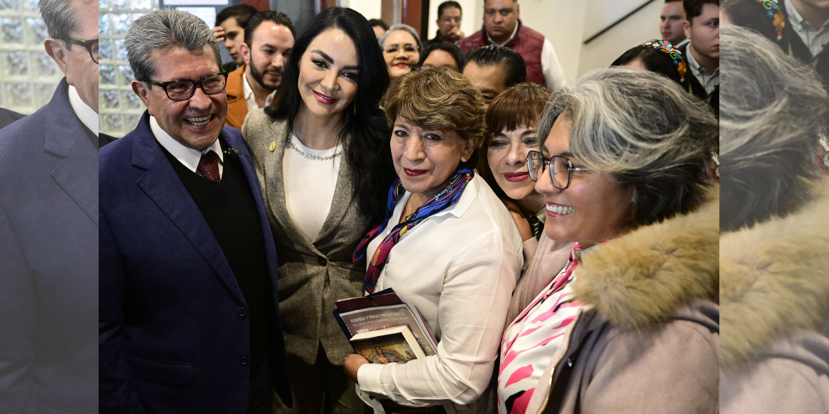 Refrenda Delfina Gómez su disposición para trabajar con el Legislativo