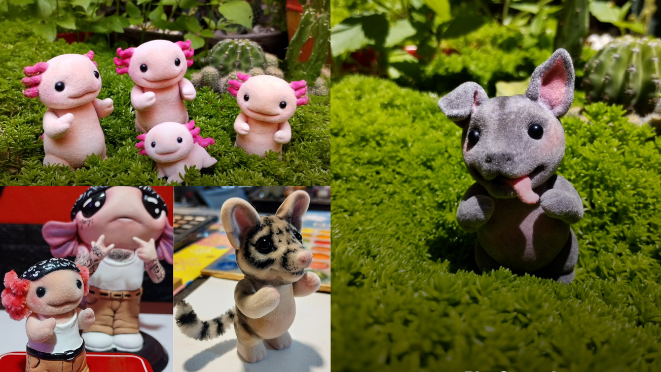 De Neza para el mundo... Mexiquense crea Ternurines inspirados en la fauna mexicana