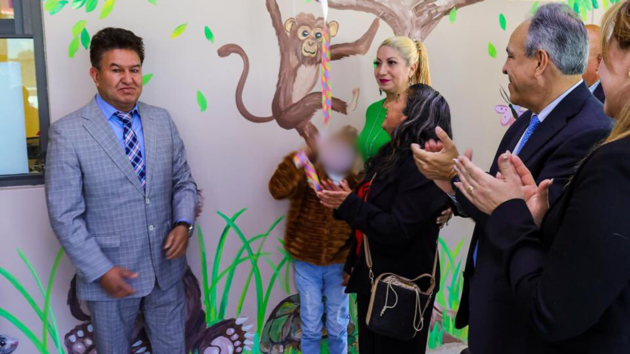 Pequeña supera el cáncer en el Edomex