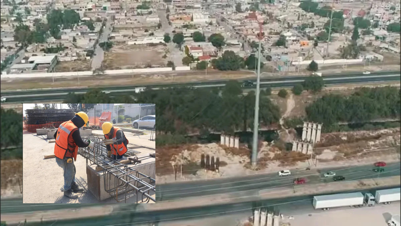 Reanudan construcción de puente vehicular entre Tecámac y Ecatepec