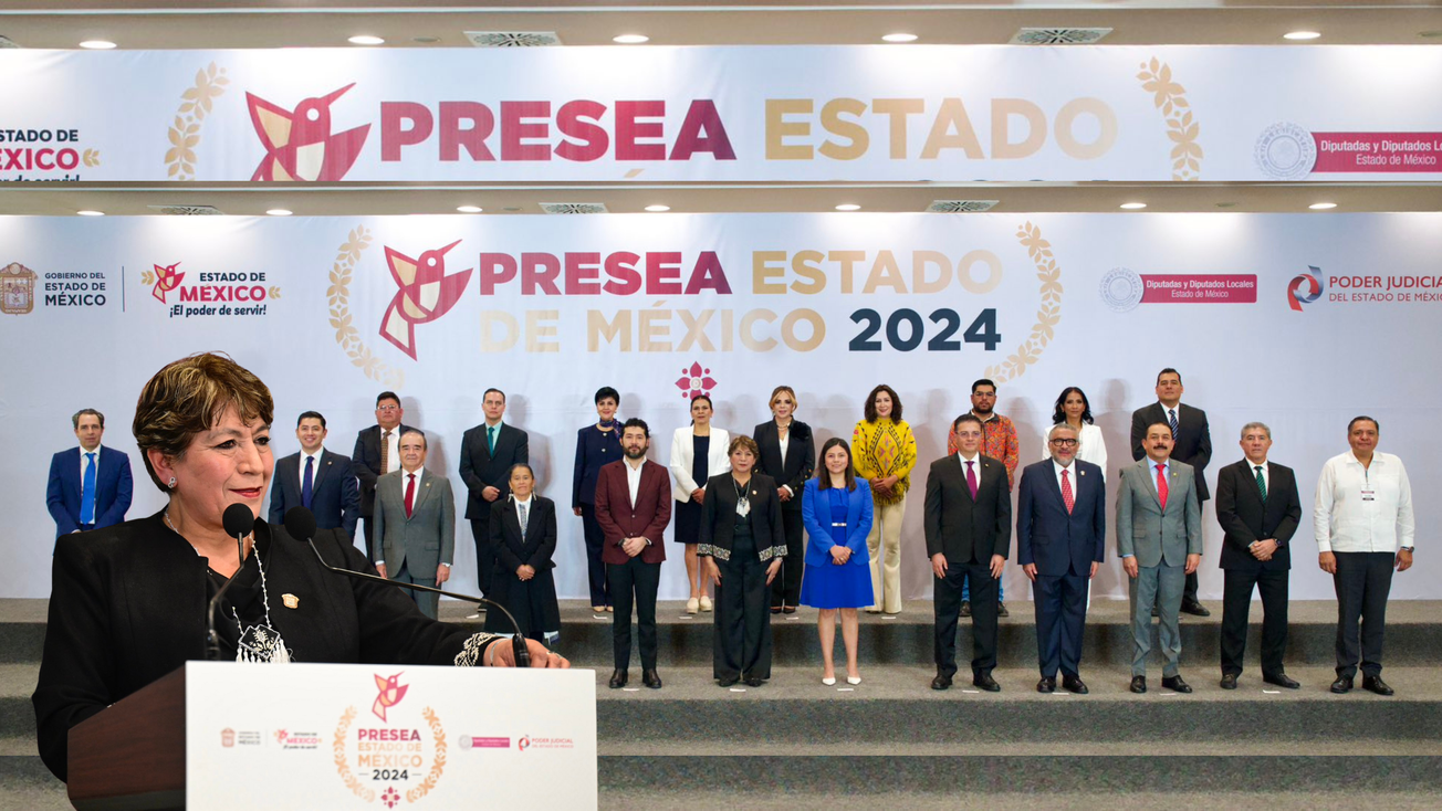 Delfina Gómez reafirma su compromiso en el 201 aniversario del Edomex