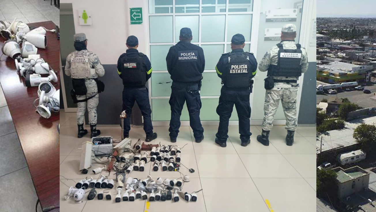 Realizan operativo en Edomex para retirar cámaras de 'halconeo'