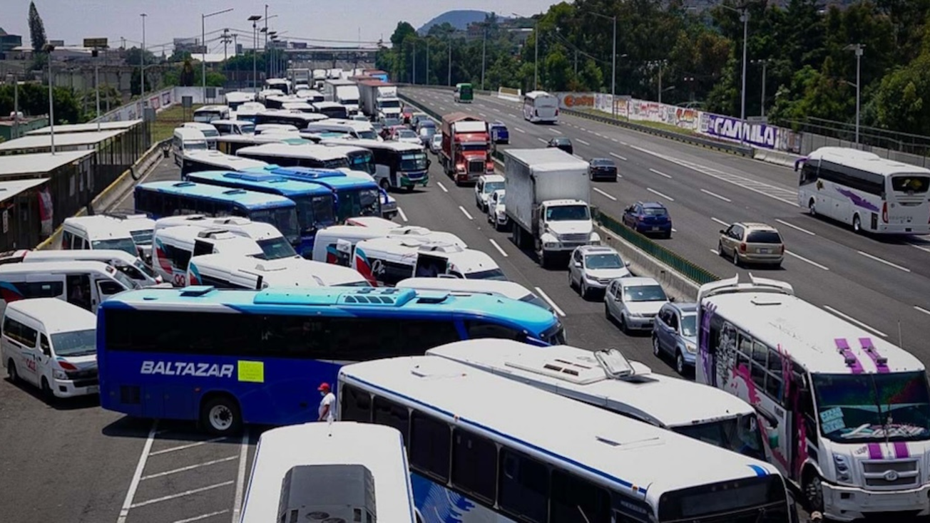 Se avecina OTRA megamarcha de transportistas en Edomex y CDMX: día y hora
