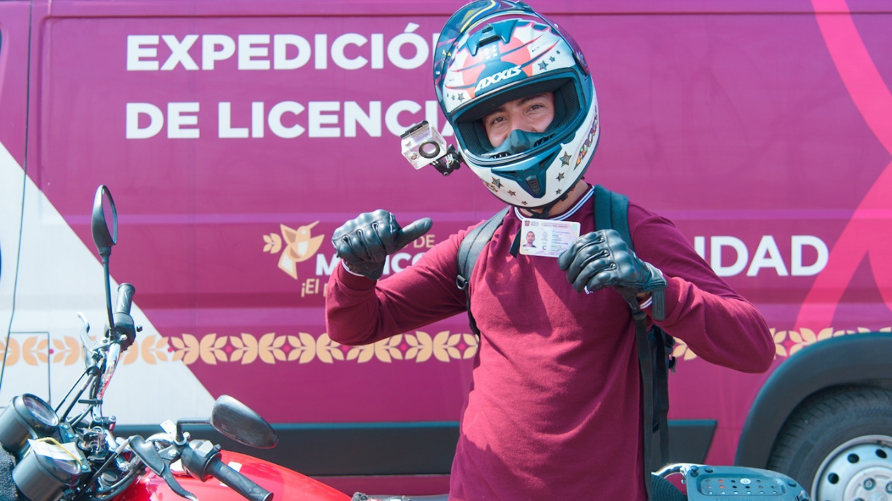 95% de motociclistas aprueban examen vial en Edomex