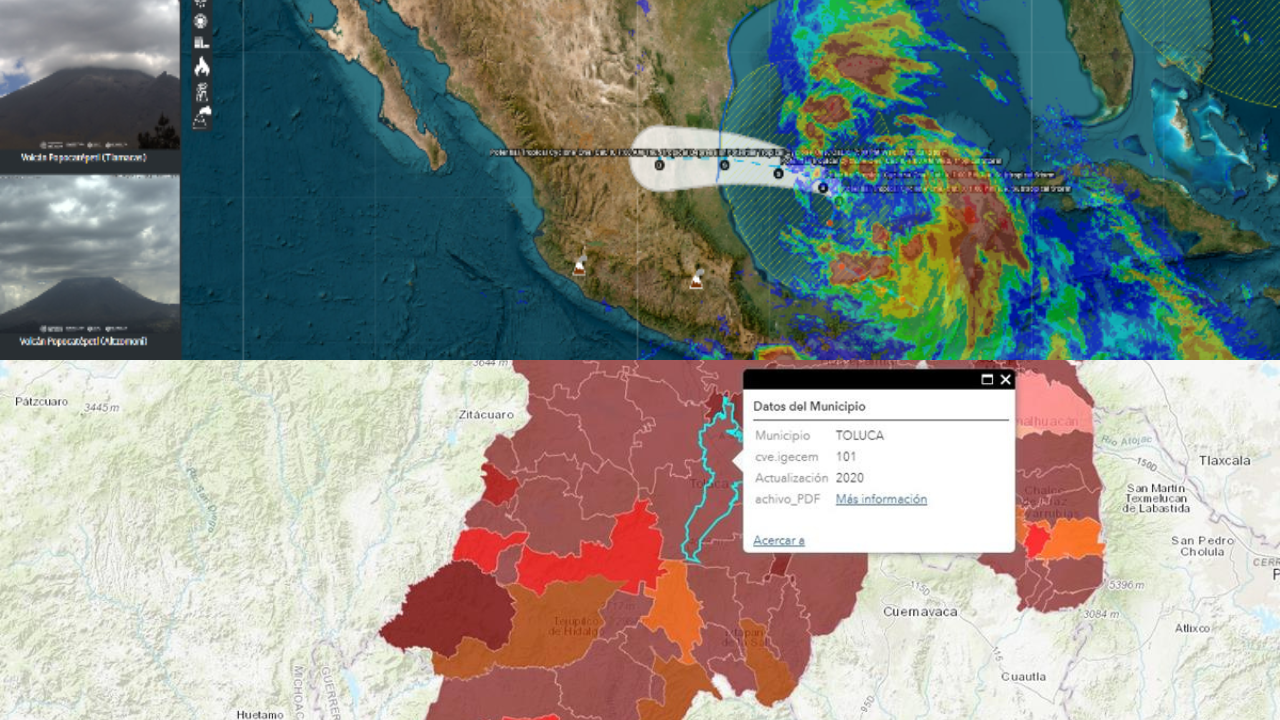 Así es el Atlas de Riesgo en Edomex