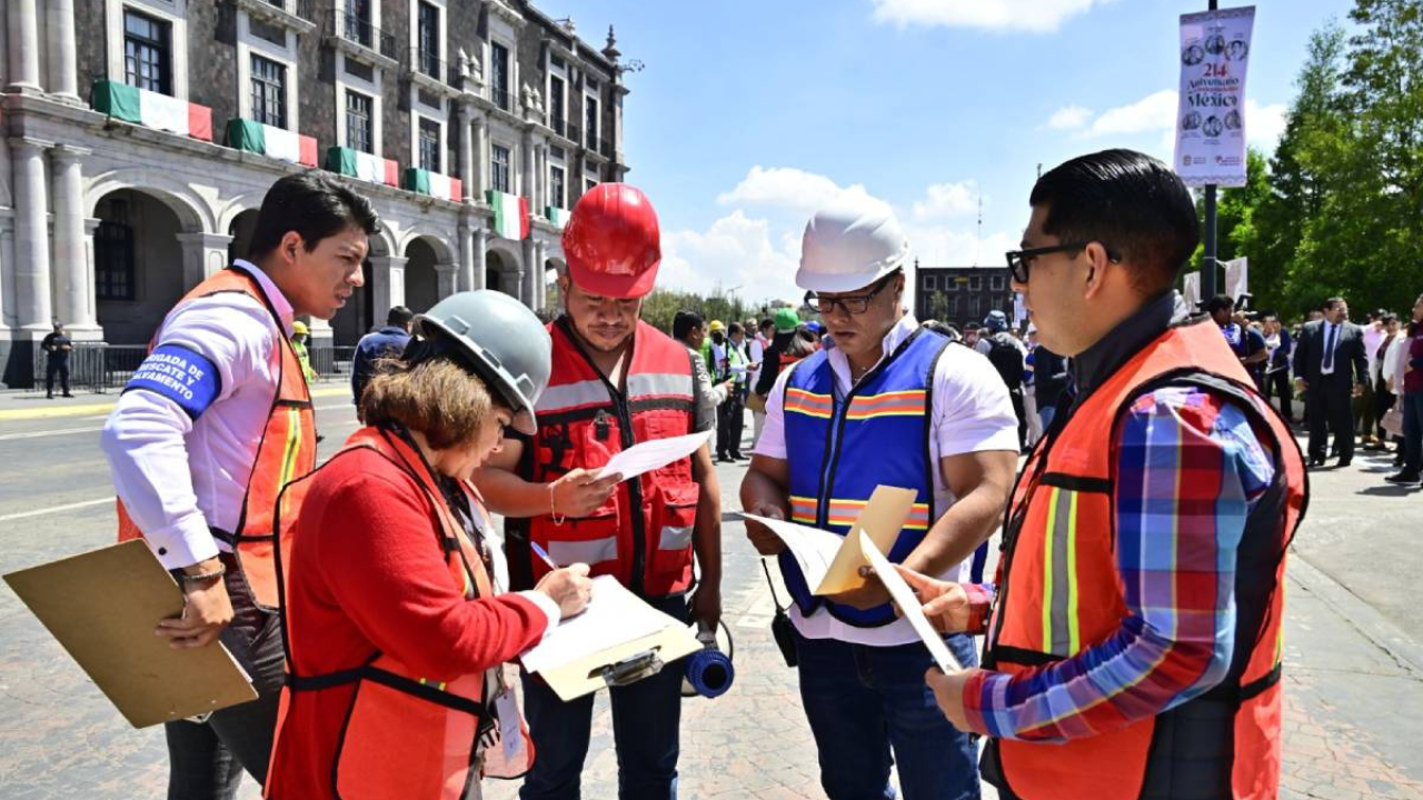 Se suma Edomex al Primer Simulacro Nacional 2025