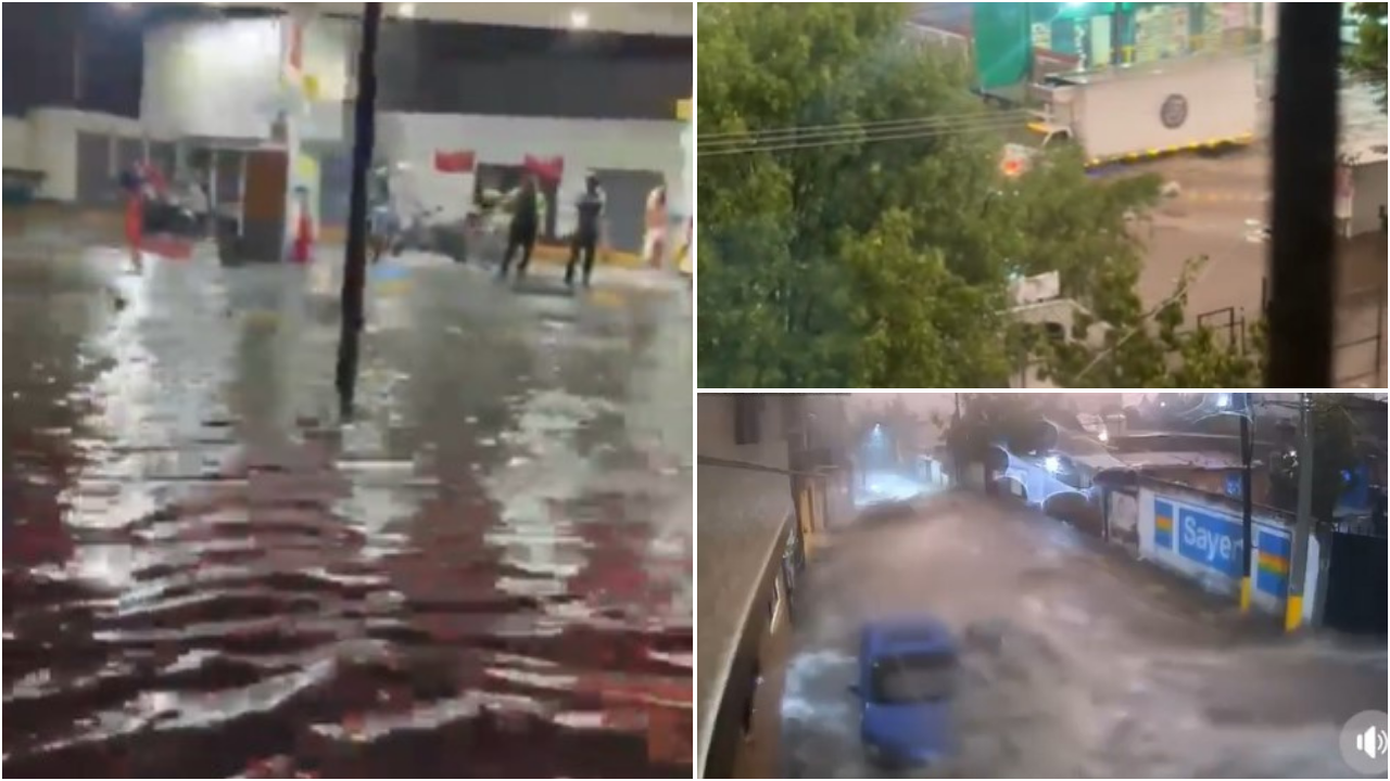 Lluvias en Edomex.
