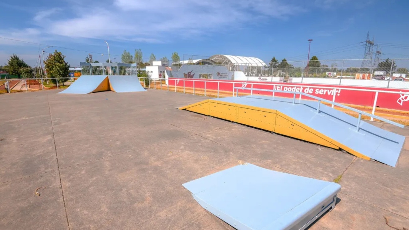Edomex construye nuevos skateparks