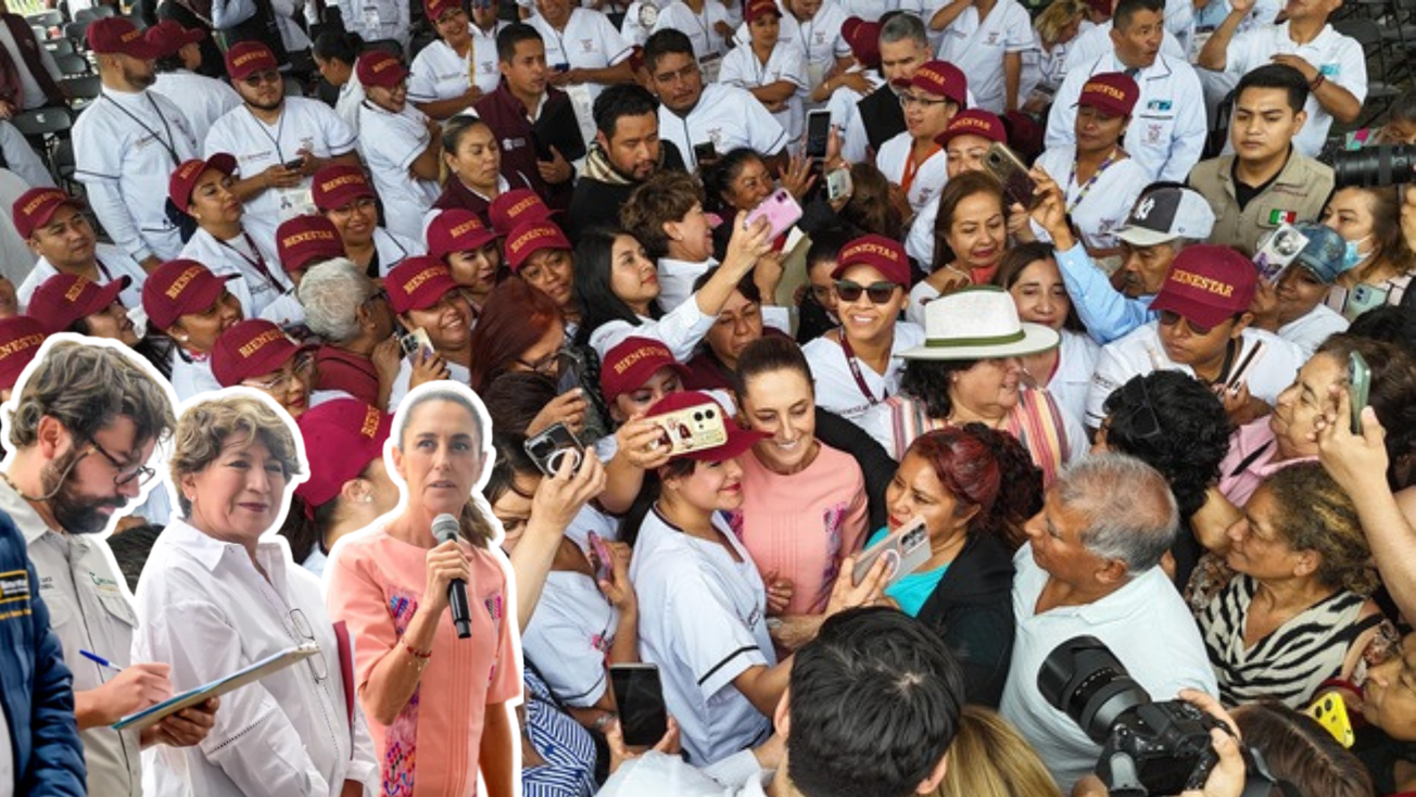 Sheinbaum arranca en Edomex gira nacional de salud