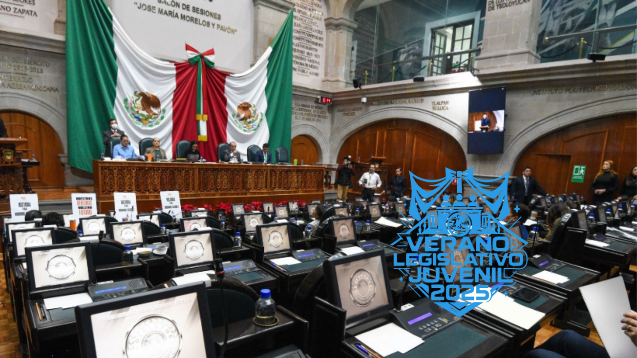 Descubre cómo funciona el Congreso: Verano Legislativo Juvenil en Edomex