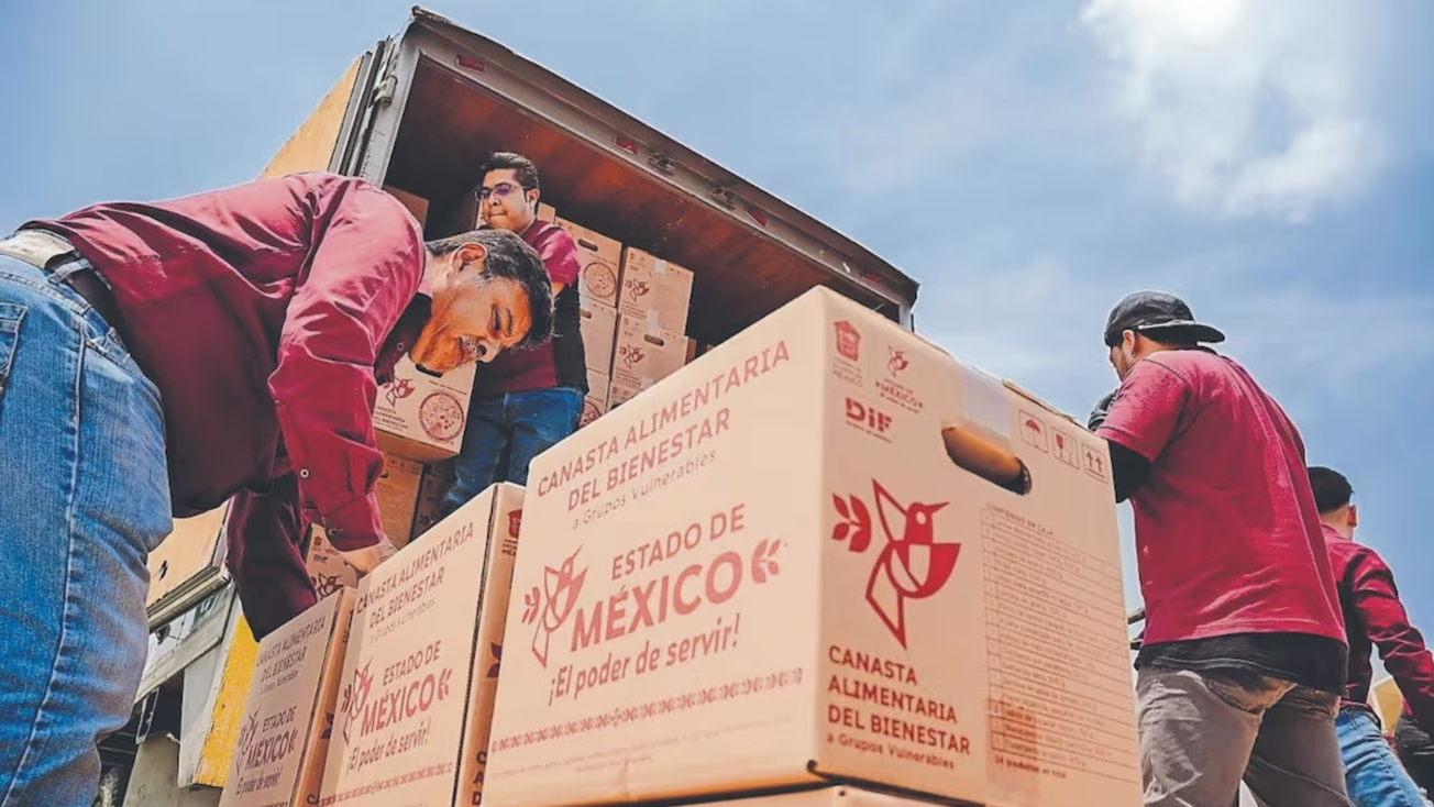 Edomex adquirió 3.1 millones de despensas: cómo se van a repartir