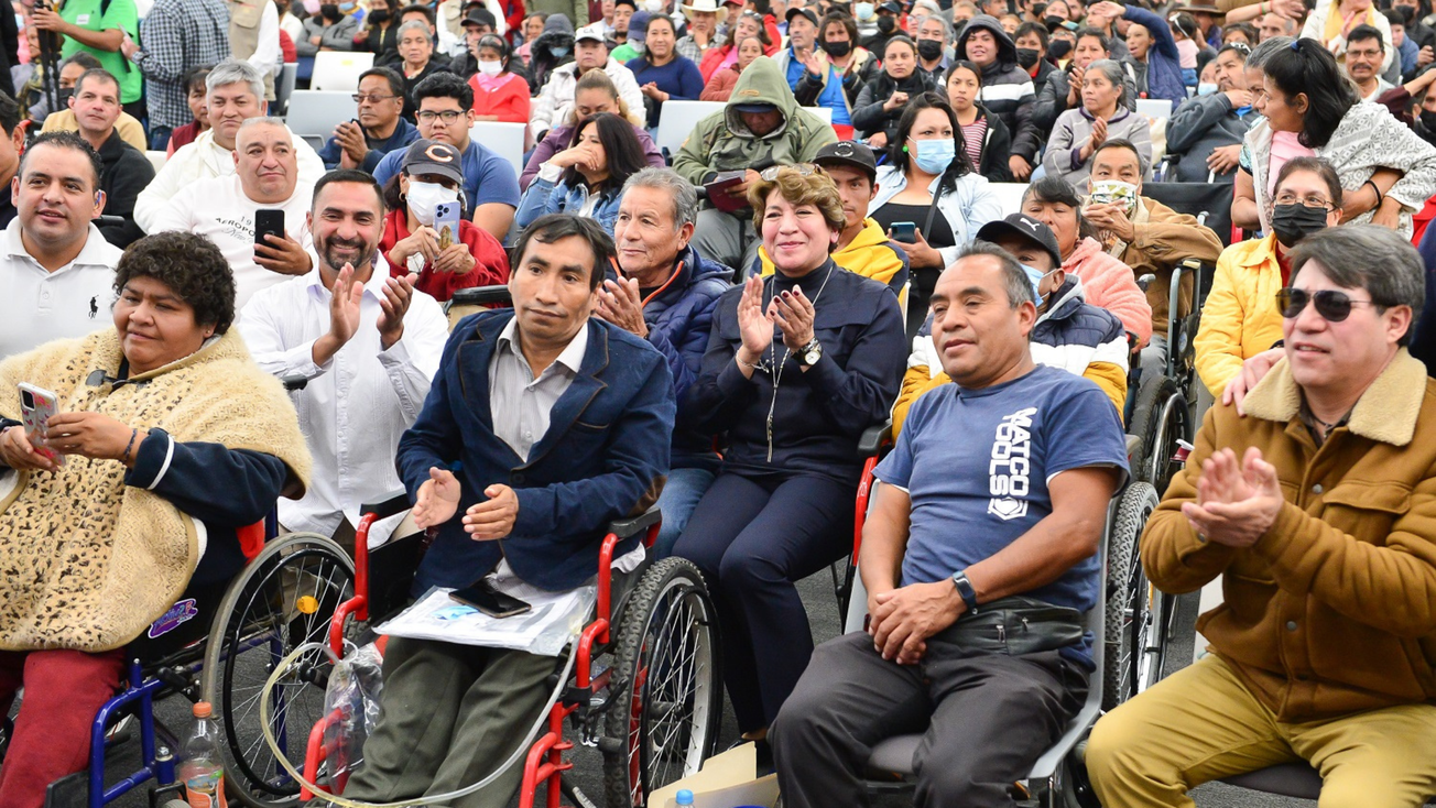 Edomex es referente nacional en apoyo a sectores vulnerables