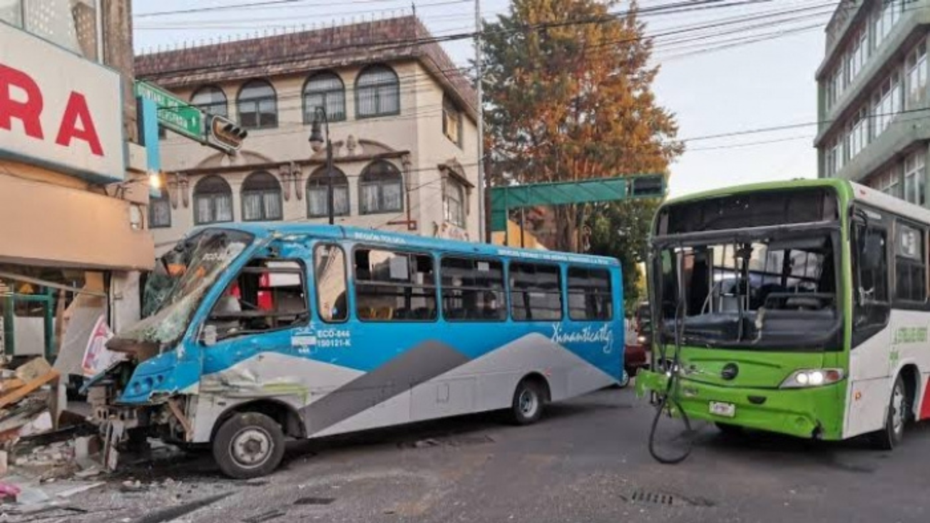 Edomex retirará concesiones a transporte que participe en accidentes graves