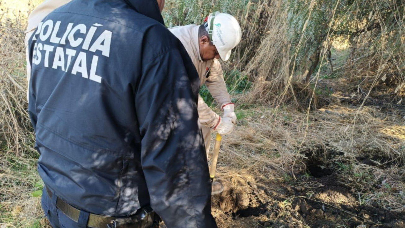 Localizan toma clandestina de combustible en Ecatepec