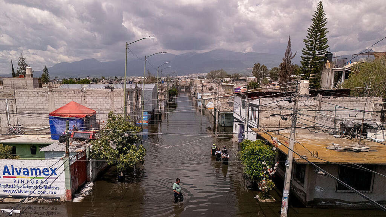 Los 5 municipios mexiquenses más afectados por inundaciones en 25 años
