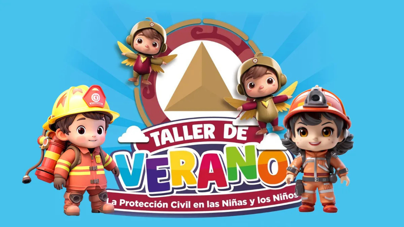 Taller de verano GRATUITO de Protección Civil en Edomex
