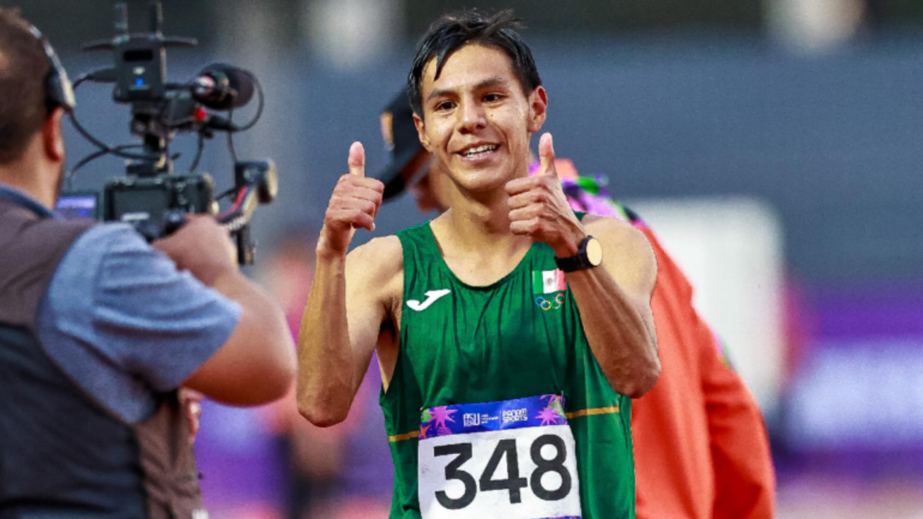 ¡Orgullo mexiquense! Brandon Pérez, bronce en marcha en Panamericanos Jr.