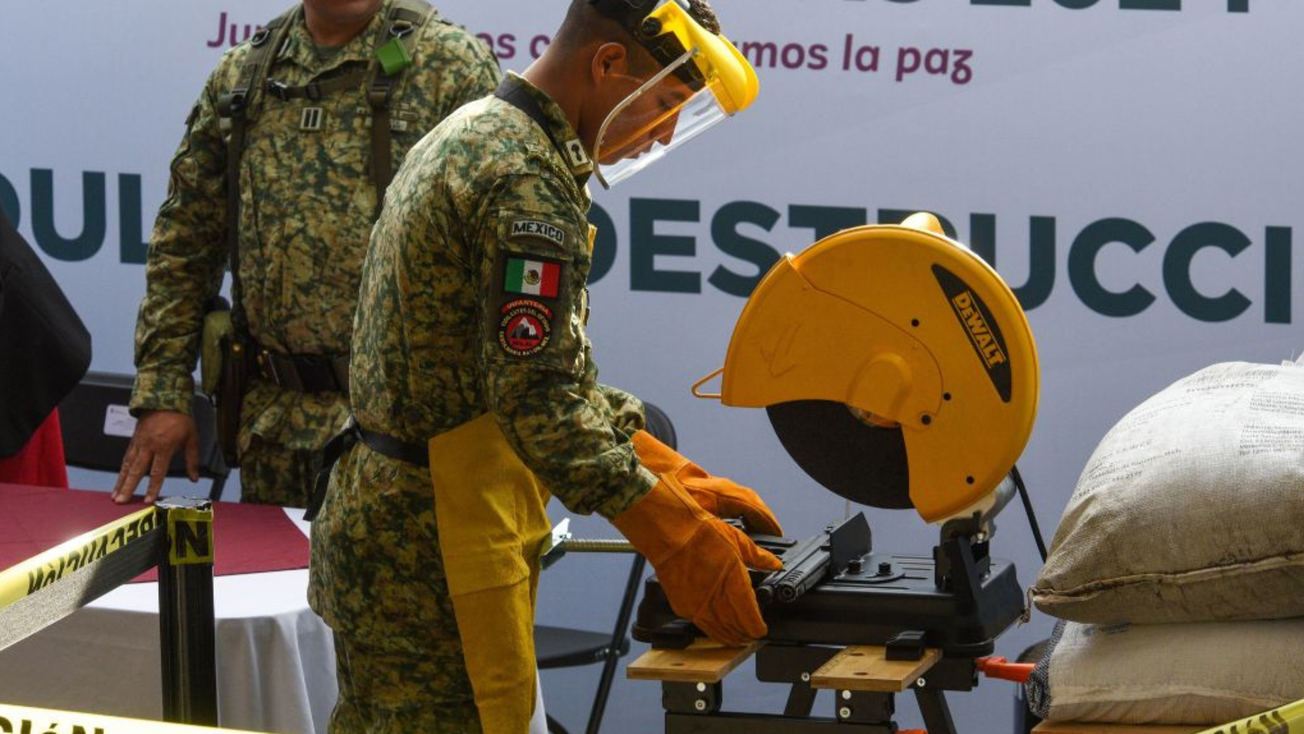 Canje de Armas 2025 en Edomex: Se han destruido más de 68 mil municiones