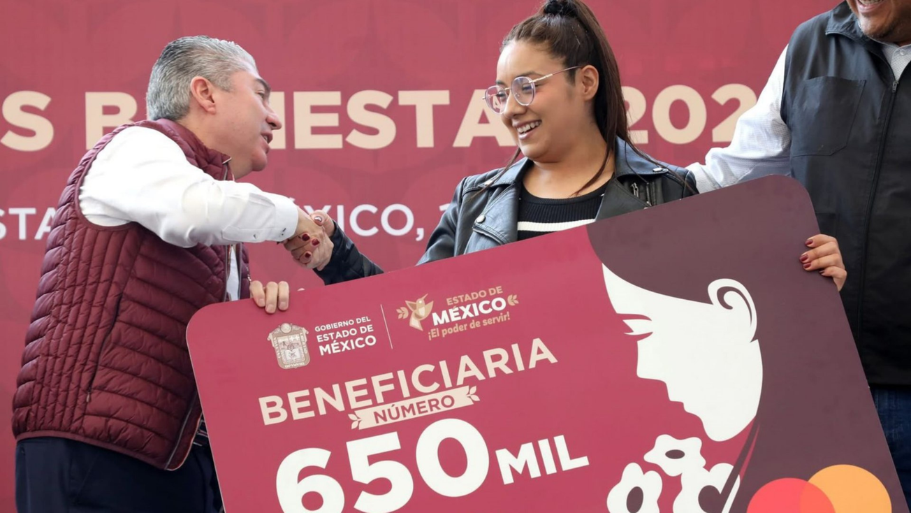 Mujeres con Bienestar suma más de 650 mil beneficiarias en Edomex
