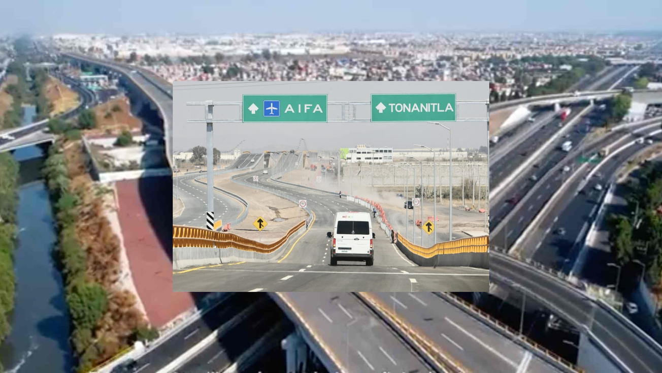 AIFA no cobrará peaje en autopistas conectadas al aeropuerto