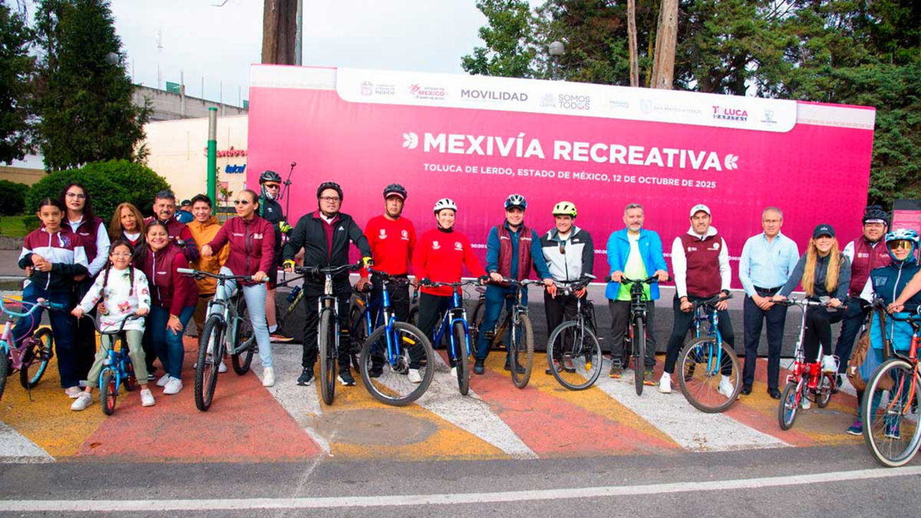 Más de 18 mil personas participaron en la Mexivía Recreativa