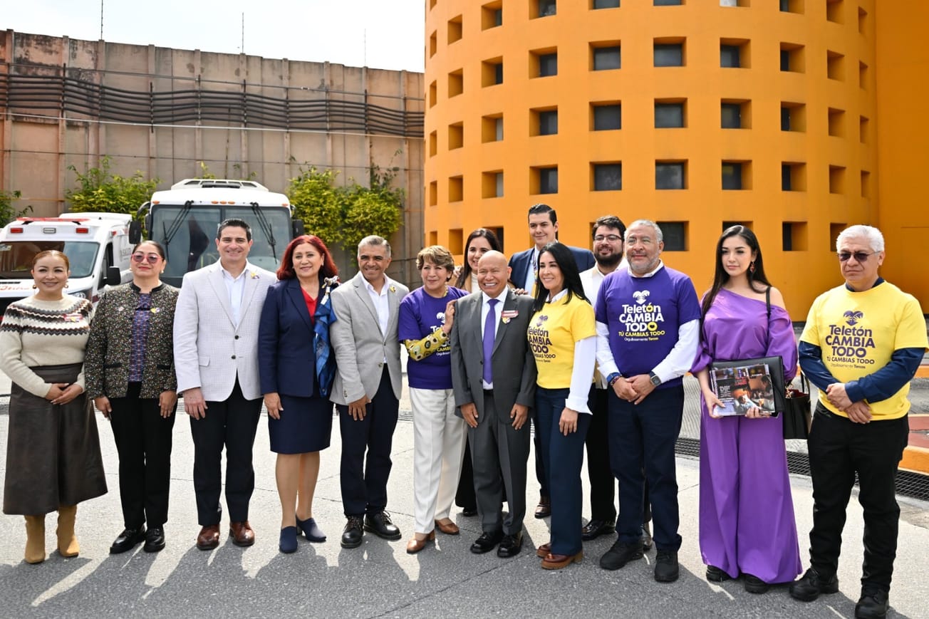 Gobierno del Edomex dona 25 mdp al Teletón para becas de rehabilitación