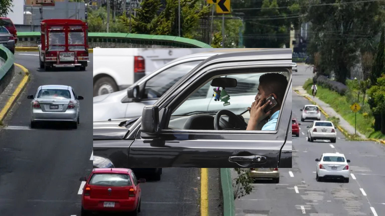 ¿De cuánto es la nueva multa por manejar y usar el celular en Edomex?