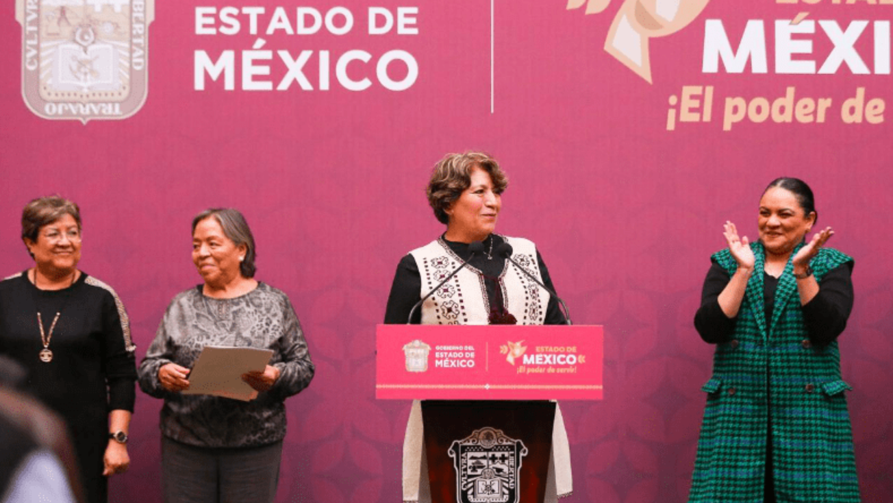 Delfina Gómez, entre las gobernadoras mejor evaluadas del país