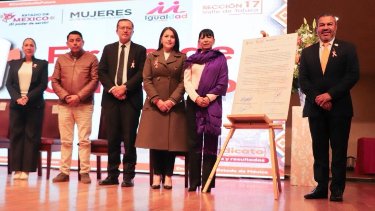 Firma GEM convenio para fortalecer educación con perspectiva de género