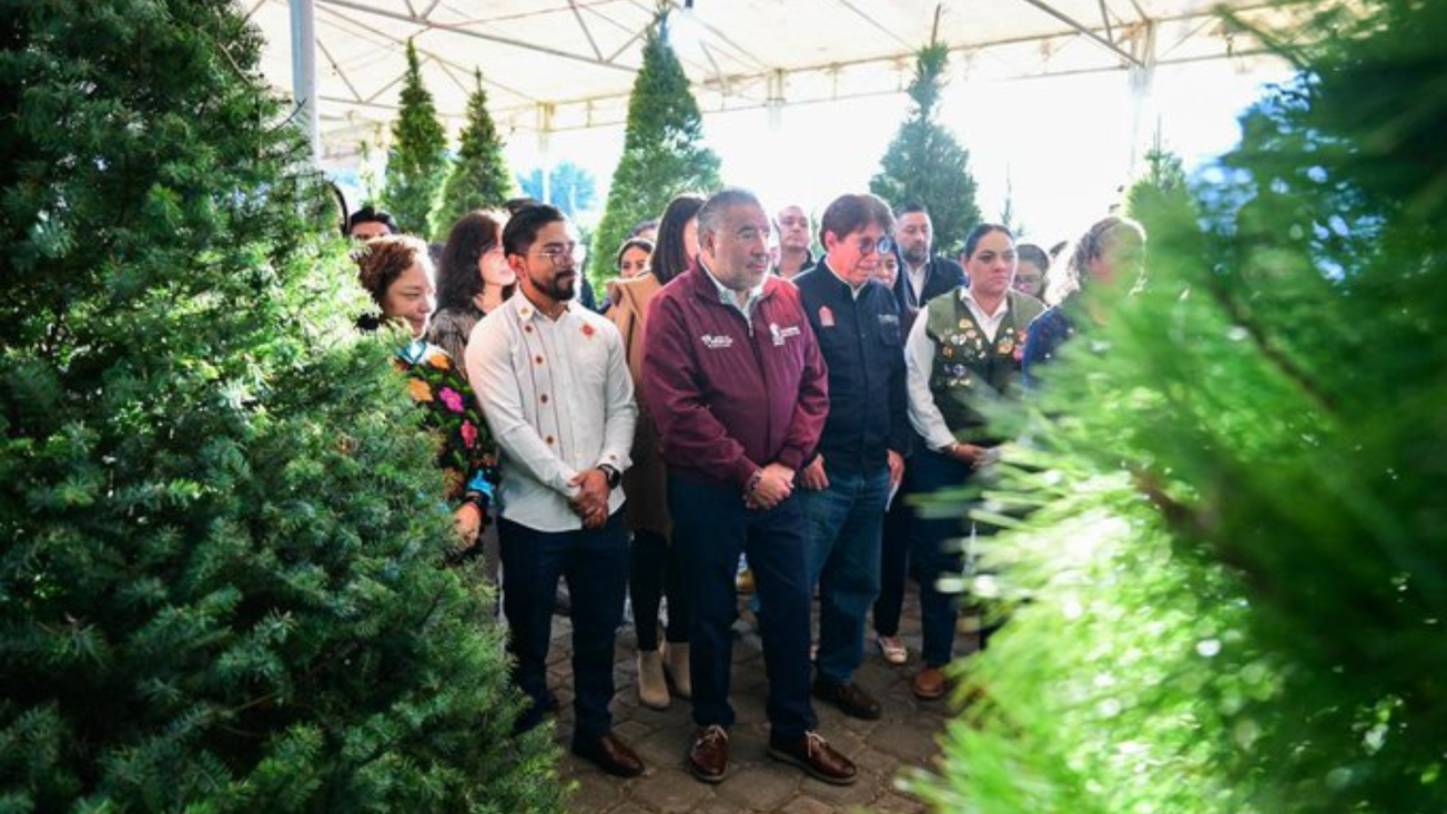 Invita Delfina Gómez a la Expo Navidad Forestal 2025