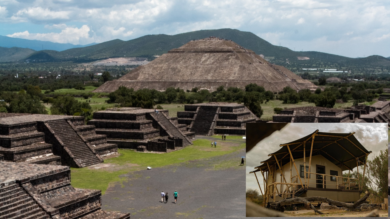 Mundial 2026: Instalarán hoteles móviles en Teotihuacán