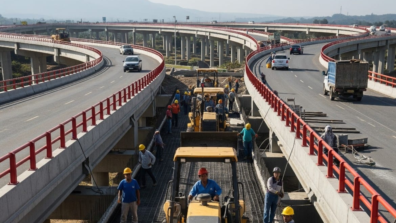 Invierte Tecamac 40 mdp para rehabilitar carreteras federales