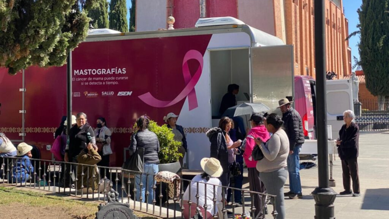 Refuerza Edomex detección de cáncer de mama con unidades móviles de mastografías