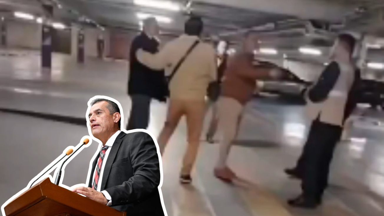 Renuncia funcionario de Edomex que ebrio causó destrozos en plaza comercial